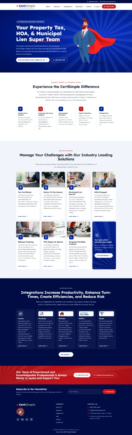 CertSimple website